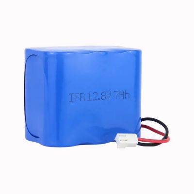 12.8V 12V 7AH Lithium Ion LiFePO4 Battery For Robotics